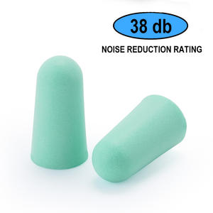 Vente en gros de qualité 60 paires de bouchons d'oreille de sécurité bouchons d'oreille en mousse souple pour le sommeil <span class=keywords><strong>bouchon</strong></span> d'oreille antibruit - Product Image 4