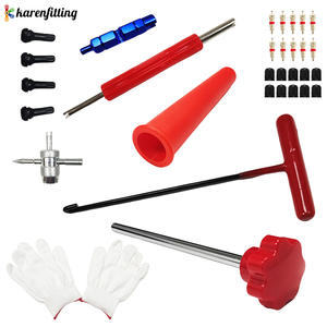 Kit de Herramientas Profesional para Válvulas de Neumáticos de Cambio Rápido, Instalador de Válvulas Metálicas para Instalación y Reemplazo - Product Image 5