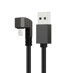 1.5M 2.4A Rapide De Chargement USB 8pin Adaptateur Câbles 180 Degrés En Forme de <span class=keywords><strong>U</strong></span> Jeu <span class=keywords><strong>je</strong></span> téléphone Câbles pour IP12 - Product Image 3