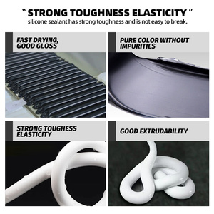 Scellant silicone acétique neutre SANVO, séchage rapide, anti-fongique, imperméable, adhésif <span class=keywords><strong>de</strong></span> construction pour <span class=keywords><strong>carrelage</strong></span> <span class=keywords><strong>de</strong></span> salle <span class=keywords><strong>de</strong></span> bain et <span class=keywords><strong>de</strong></span> cuisine - Product Image 4