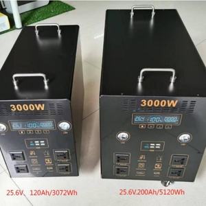 Estación de energía portátil de almacenamiento de energía de litio pequeña, de lujo, 2880WH, enchufe Universal móvil, resistente al agua, sinusoidal pura - Product Image 3