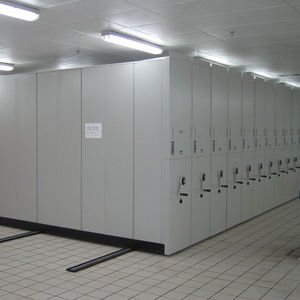 Peterack di chuyển Hệ thống kệ đa cấp công nghiệp điện di động Pallet giá đường sắt Tủ hồ sơ - Product Image 3