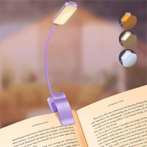 ไฟอ่านหนังสือแบบชาร์จได้ 9 LED ปรับอุณหภูมิสีได้ 3 ระดับ ถนอมสายตา ใช้ในเตียงนอน ปรับความสว่างได้อย่างไร้ขั้นบันได - Product Image 6