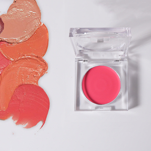 OEM transparente natural hidratante vegano rubor mejilla <span class=keywords><strong>tinte</strong></span> cara maquillaje colorete alto pigmento personalizado logotipo crema rubor paleta - Product Image 5