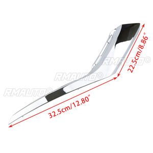 Moldura de Parachoques Delantero para Mitsubishi Outlander Sport RVR ASX 2016-2020, Tira Decorativa Cromada Izquierda y Derecha para Luz Antiniebla - Product Image 5