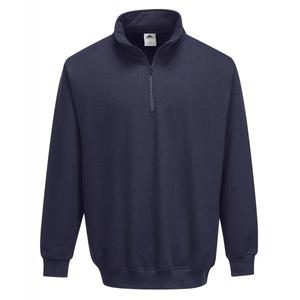 PORTWEST - B309NARS Sweat-shirt bleu marine à col zippé Sorrento-EAN 5036108276813 WORK HOODIES - Product Image 1