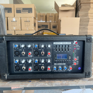 Chuyên Nghiệp Âm Thanh Mixer Âm Thanh Bảng Điều Khiển Giao Diện Hệ Thống Bàn Giao Diện 4, 6, 8 Kênh Với USB Với Màu Đen - Product Image 1