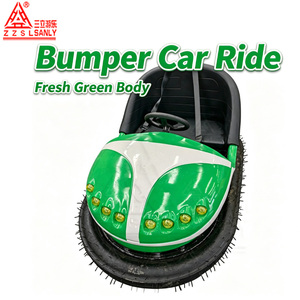Voiture tamponneuse électrique Dodgem pour parcs sportifs intérieurs, autoscooter avec toit en acier et <span class=keywords><strong>carrosserie</strong></span> en fibre <span class=keywords><strong>de</strong></span> verre pour parcs <span class=keywords><strong>de</strong></span> trampolines et aéroports - Product Image 2