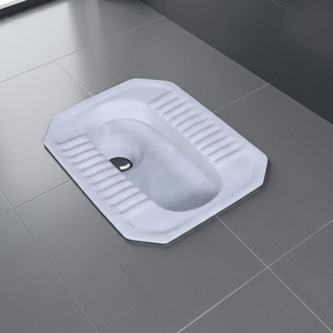 Vistaar MD Medium Deep Squatting Eastern Pan Orissa Inodoro Porcelana Cerámica Sanitaria Ware Indian Export - Product Image 1
