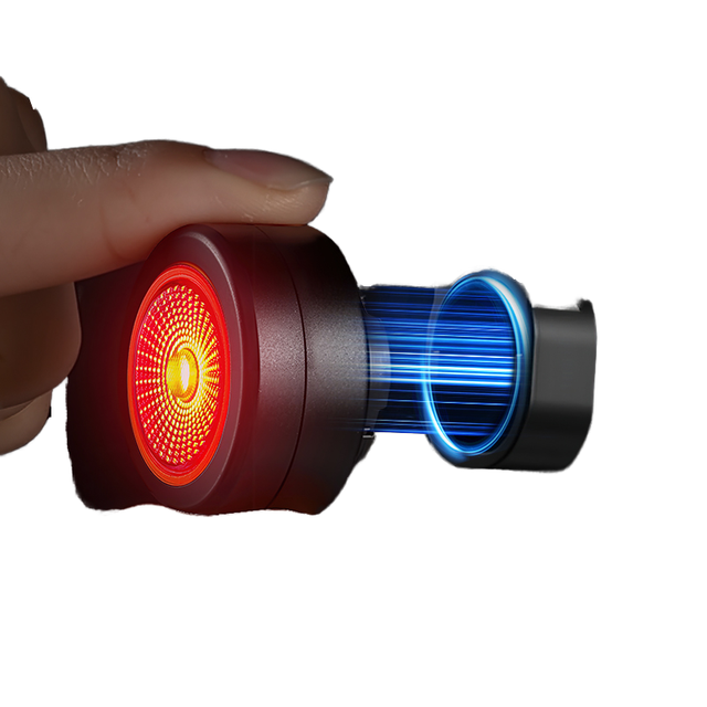 Bike Tail Light Magnetic Bicycle Light Waterproof Smart 5 Mode Sensor Rear Light Bicycle Rear Warning Lights