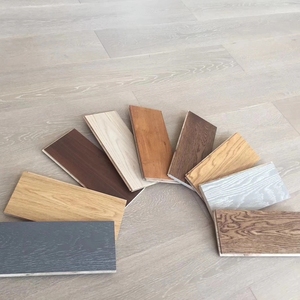 Gỗ sồi trắng Veneer Thiết kế sàn gỗ mịn chống mài mòn cho trang trí kiến trúc trong nhà bấm vào Loại cài đặt - Product Image 4