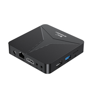 TV98 ATV <span class=keywords><strong>Amlogic</strong></span> <span class=keywords><strong>S905D</strong></span> Quad Core 4K Smart TV Box Android 10/11 WiFi de Doble Banda para RJ45 Reproductor Multimedia de 12 Meses Set-Top Box - Product Image 1