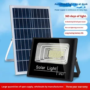 OEM ODM Stock 300W <strong>Solar</strong> Flood <strong>Lights</strong> <strong>Outdoor</strong> Waterproof Remote Control IP66 High Brightness LED Lamp Garden Yard Road - Product Image 5