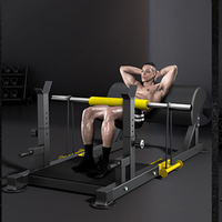 Machine multifonctionnelle de poussée de hanche pour des exercices durs de traction pour façonner les muscles de noyau des fesses