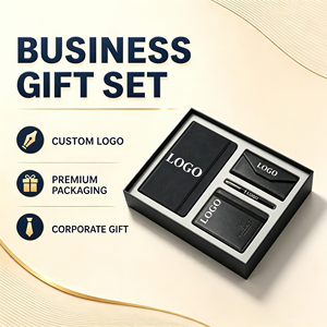 Set de Regalo Promocional Personalizado 4 en 1 para Oficina, con Libreta A5, Bolígrafo, Estuche para Gafas y Porta Pasaportes, para Kit de Bienvenida de Empleados - Product Image 1