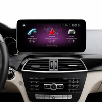 CarPlay Inalámbrico Android Auto GPS para Mercedes C W204/C204 NTG4.0 12.3 Android14 8+128GB DSP Reproductor Multimedia de Video Bluetooth