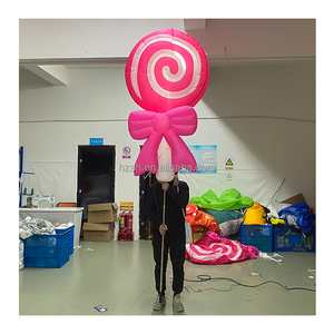 1.5M Parade Led Lumière Géant Doux Costume Gonflable Sucette Marionnette - Product Image 1