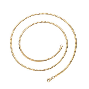 Chaîne en acier inoxydable NK cryptée de 3 mm, Collier Hip Hop en acier inoxydable, Collier de mode Tanjing Lijing - Product Image 5