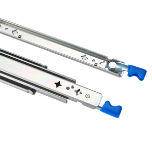 CONSUN - Herrajes de Cocina de Fabricación Profesional, Correderas para Cajones de 3 Pliegues, Nuevo Estilo Negro, Embalaje para Oficina, Acabado para Muebles de Trabajo - Product Image 2