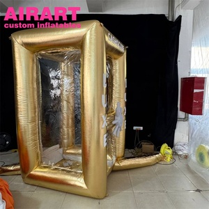 Cabine gonflable de caisse d'or de <span class=keywords><strong>jouet</strong></span> d'activité de taille personnalisée de 3m, distributeur de billets gonflable - Product Image 4