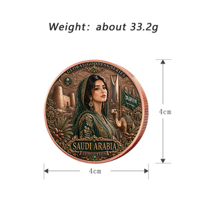 Moneda Conmemorativa de Doble Cara de Países <span class=keywords><strong>del</strong></span> <span class=keywords><strong>Mundo</strong></span> y Lugares Emblemáticos Globales, 1oz de Cobre Puro, Recuerdo - Product Image 4