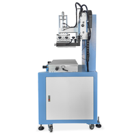 Máquina de serigrafía plana semiautomática de gran oferta, condición nueva y usada con componentes PLC centrales para impresora de papel