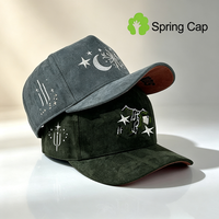 5 Gorras de Béisbol Personalizadas de Alta Calidad con Bordado 3D en Algodón y Gamuza para Hombre, Visera Curva, 5 Paneles, Gorras Deportivas