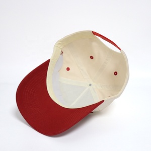 Gorras de Béisbol Deportivas para Hombre, Estilo Hip Hop, de 5 Paneles, con Visera Curva, de Algodón, con Logotipo Bordado en 3D, de 2 Tonos, Venta al Por Mayor con MOQ Bajo - Product Image 3