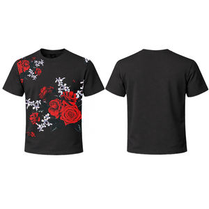 Servicio Integral OEM, Camiseta Básica Estilo Boxy, Algodón Puro Absorbente de Sudor, Camiseta de Algodón Puro para Adultos para Uso Diario Informal - Product Image 1