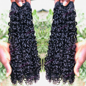 Precio de Fábrica: Cabello Humano Rizado Pixie Curls, Paquetes Dobles de Cabello Virgen Vietnamita 100% Sin Procesar, Proveedor de Paquetes de Cabello Humano - Product Image 4
