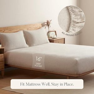 Tessuto in Lino Francese 100% di Alta Qualità, Ecologico, per Tutte le Stagioni, Lenzuolo 200TC Lavato a Pietra, Stile Semplice per Camicia da Ragazza - Product Image 4