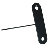 Support de cloche en cuivre de fabrication de tôle d'acier inoxydable avec peinture de trous