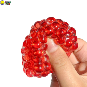 ของเล่นบีบสควิชชี่ JITENG Fun <span class=keywords><strong>Noisy</strong></span> Ocean Ball ของเล่นเสริมพัฒนาการประสาทสัมผัส บรรเทาความเครียด สีสันสดใส ปลอดสารพิษ ของขวัญสำหรับเด็กผู้ชาย - Product Image 4