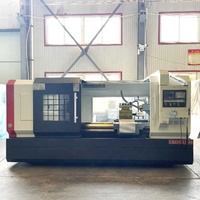 Tour à lit plat horizontal automatique robuste CK6180 GSK Fanuc