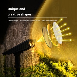 Projecteur extérieur étanche, lampes solaires pour pelouse, décoration de <span class=keywords><strong>jardin</strong></span>, lampes à piquer dans le sol - Product Image 3