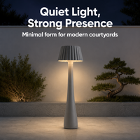 Lumière LED pour allée de jardin avec détecteur de mouvement PIR, large plage de tension 120 °   Entretien facile, adapté aux nouveaux et anciens parcs, rénovation