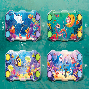 MILI gioco di plastica acqua gioco Puzzle per bambini campo di calcio animale <span class=keywords><strong>dinosauro</strong></span> giocattolo acqua anello di lancio gioco - Product Image 5