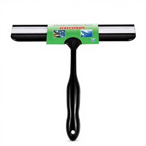 Nettoyeur de vitres manuel avec poignée ergonomique pour le nettoyage des miroirs de douche et des pare-brise de voiture - Product Image 1