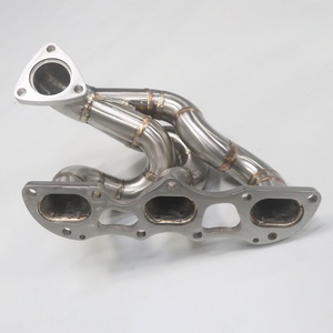 Colector de Escape de Alto Rendimiento para Porsche 911 Turbo 3.8T 991.2, Tubos de Escape Rectos de Acero Inoxidable, Coupé - Product Image 4