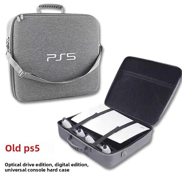 For / Slim/ Pro Storage Bag EVA Shock-resistant Drop-resistant Storage Box for P S5 Game Console