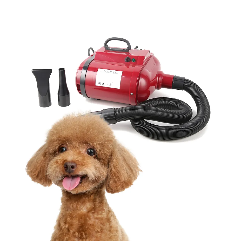 Secador de pelo ajustable para mascotas, accesorio profesional de fábrica para el cuidado de mascotas, 700W-2800W