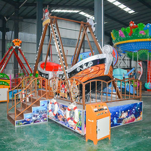Atracción de Parque de Diversiones, Equipo de Parque Temático, Juego Mecánico de Parque de Atracciones, Pequeño Barco Pirata - Product Image 3