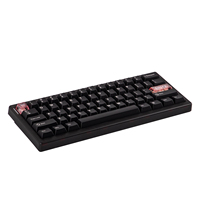 CIDOO QK61 V2 Keyboard Gaming Nirkabel Tri-Mode RGB dengan Lampu di Bagian Bawah, Hot Swap, Gasket Mount, Switch Linear untuk Gamer PC