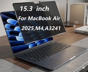 Magnetic <b>Privacy</b> <b>Screen</b> <b>Protector</b> MacBook Air A3241 15.3inch 2025 Removable Laptop <b>Privacy</b> Scree - Product Image 1