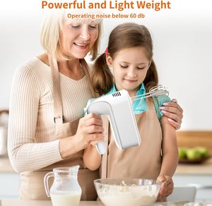 Wholesale Hot Sale Promotional Home Kitchen Stainless Steel SS Mixing Whisk Beater <b>Food</b> Handmixer Hand <b>Mixers</b> - Product Image 5