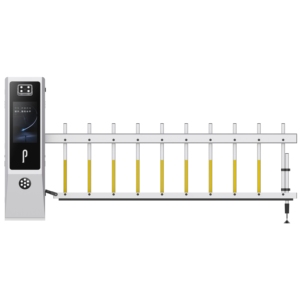 Barrera de Acceso 2 en 1 con Reconocimiento de Matrículas, <span class=keywords><strong>Control</strong></span> de Acceso Vehicular de 6 m de Ancho, Pantalla LCD de 18.5 Pulgadas, Torniquete de Estacionamiento con Voz, Aleación - Product Image 5