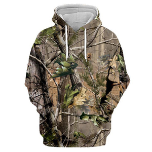 Abbigliamento da Caccia Camouflage T-Shirt da Pesca <span class=keywords><strong>Giacca</strong></span> Mimetica Real Tree <span class=keywords><strong>Camicia</strong></span> Mimetica Bosco Cieco Felpa con Cappuccio da Uomo per Caccia ad Anatre e Uccelli Acquatici - Product Image 4