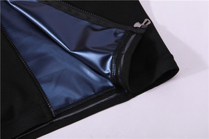 <span class=keywords><strong>Uomo</strong></span> e donna Zip frontale tuta Body Shaper vita gilet dimagrante perdere peso polimero Sauna sudore Shaper - Product Image 6