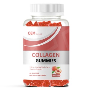 Suplemento de Colágeno Vegano de Marca Privada OEM para Blanquear la Piel y Estimular el Crecimiento del Cabello, con Biotina y Vitaminas C y E para Cabello, Piel y Uñas - Product Image 1