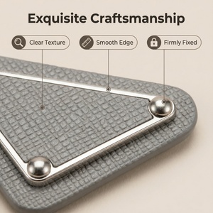 ป้ายโลโก้โลหะแบบหล่อขึ้นรูปสำหรับกระเป๋าผ้า ขายส่ง - Product Image 2